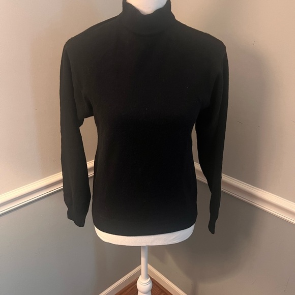 Vintage Brandini Woolmark Merino Wool Turtleneck Sweater- Medium (Made in Italy) - Picture 1 of 7